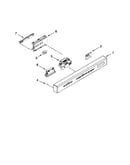 Control panel and latch parts
