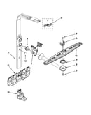 Upper wash and rinse parts
