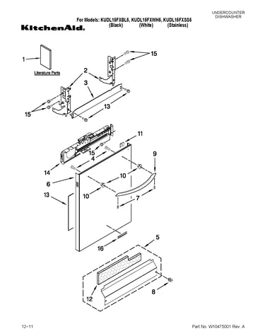 Door and panel parts