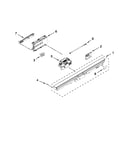 Control panel and latch parts