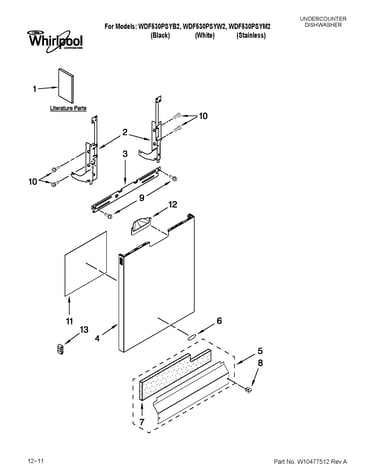 Door and panel parts