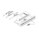 Control panel and latch parts