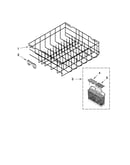 Lower rack parts