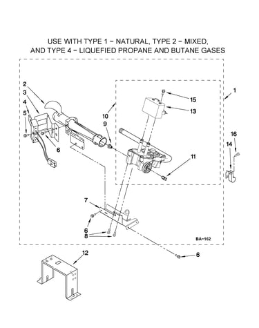 W10336852 burner assembly