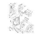 Amana NGD4500VQ2 bulkhead parts diagram