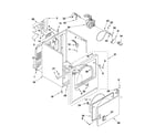 Maytag 4KMEDC405WQ1 cabinet parts diagram