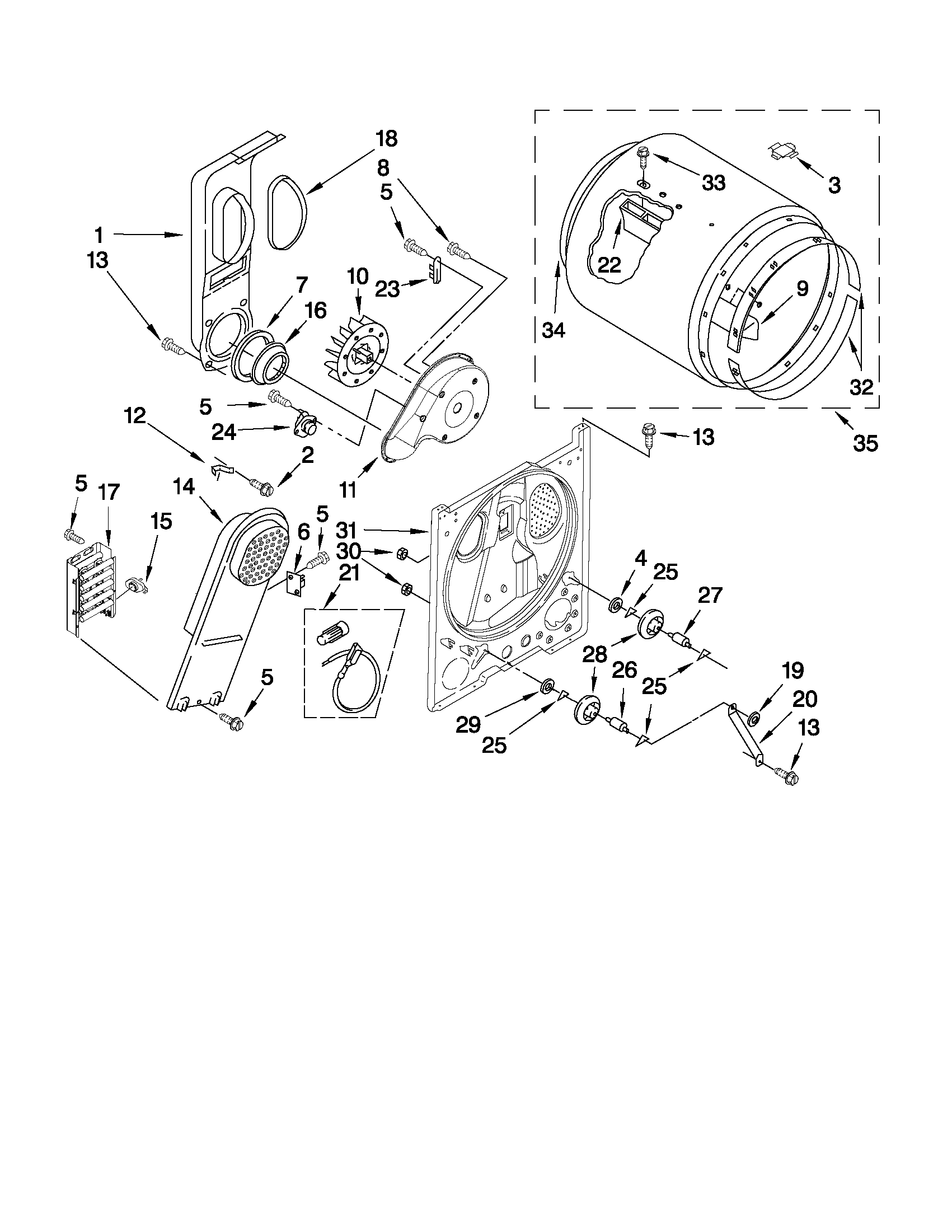 Bulkhead parts