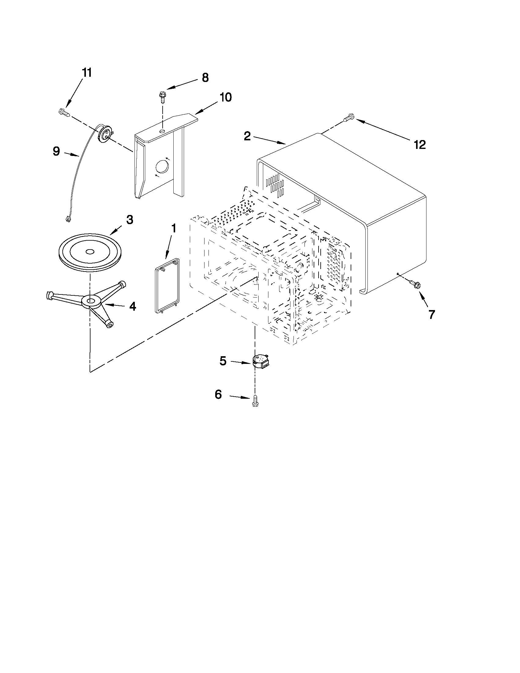 Oven cavity parts