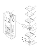 Freezer liner parts