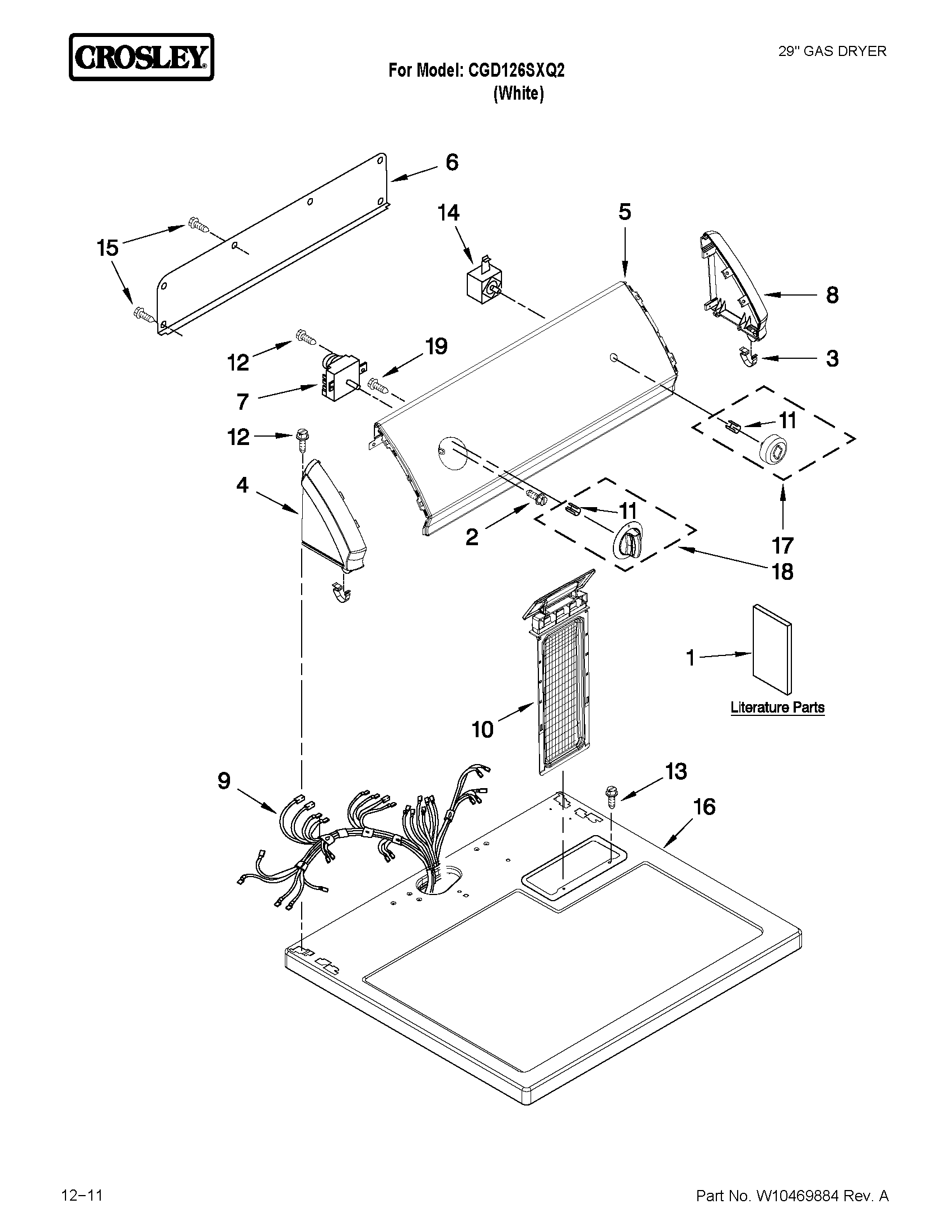 TOP AND CONSOLE PARTS