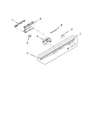 Control panel and latch parts