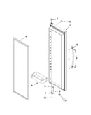 Refrigerator door parts