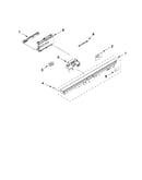 Control panel and latch parts