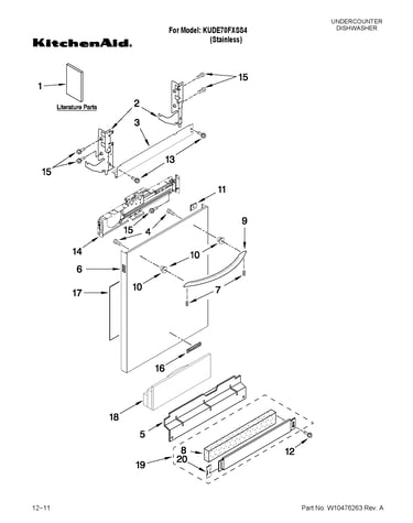 Door and panel parts