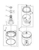 Agitator, basket and tub parts