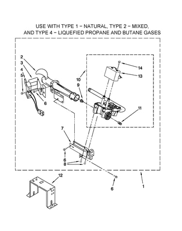 8557891 burner assembly