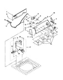 Controls and water inlet parts