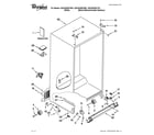 Whirlpool GSC25C6EYY01 cabinet parts diagram