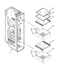 Freezer liner parts