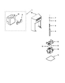Motor and ice container parts