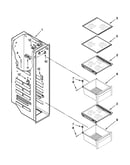 Freezer liner parts