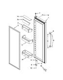 Refrigerator door parts
