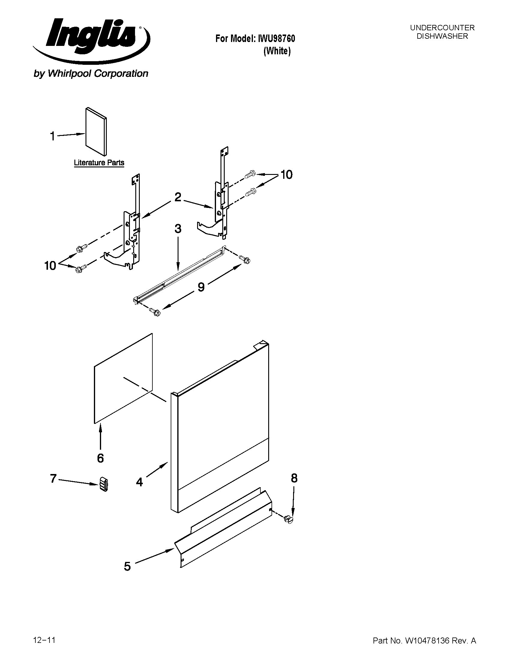 Door and panel parts