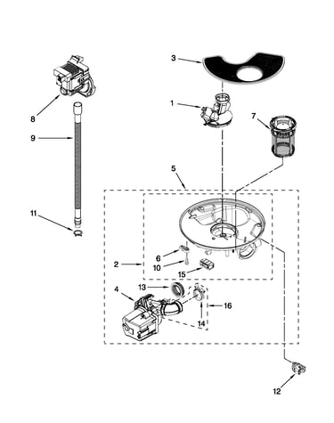 Pump and motor parts