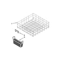 Lower rack parts