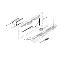 Control panel and latch parts