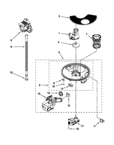 Pump and motor parts