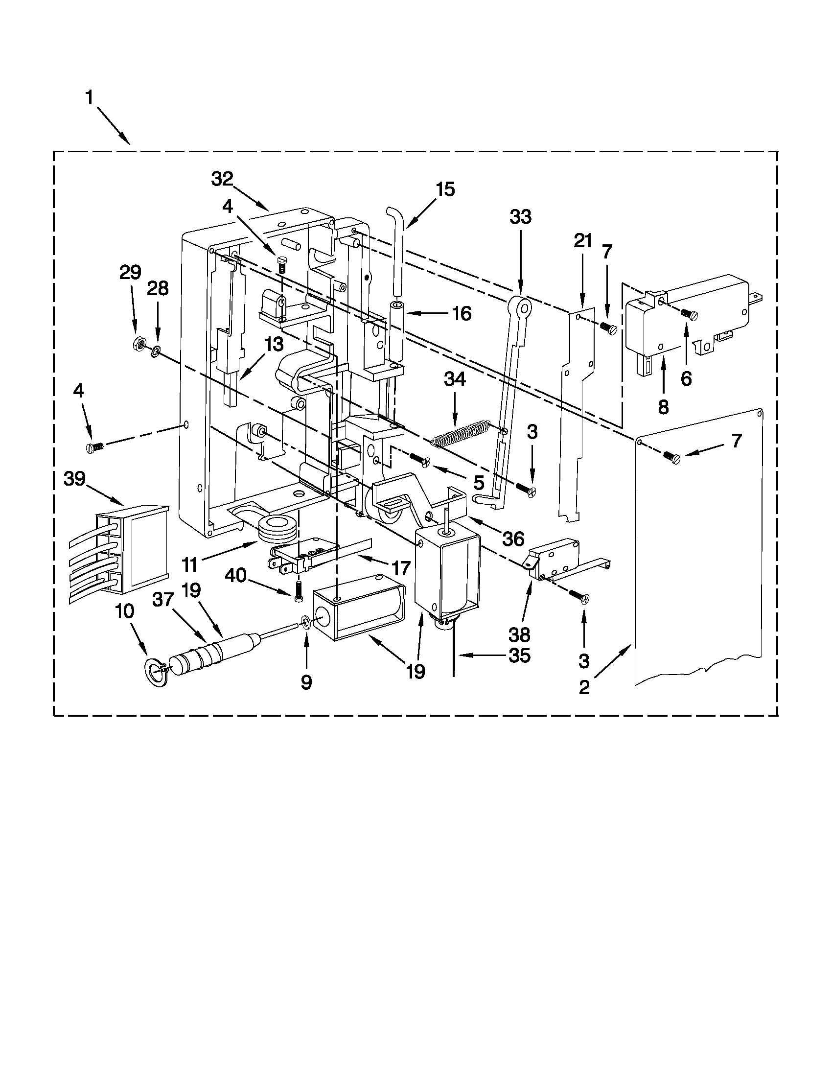 DOOR LOCK PARTS