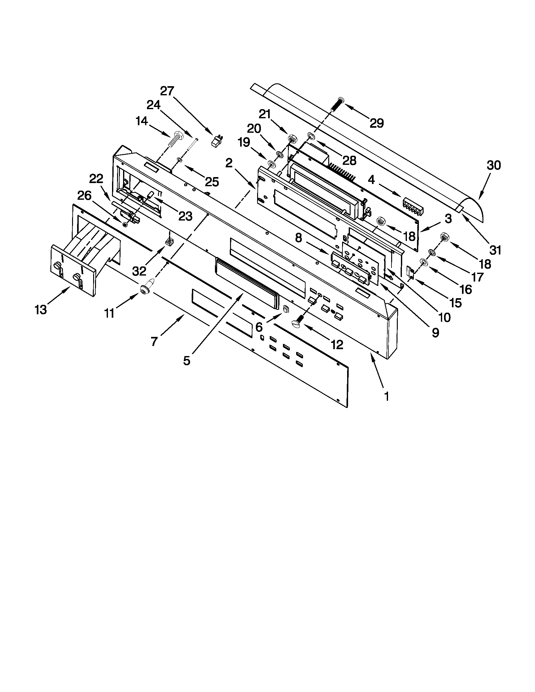 CONTROL PANEL PARTS