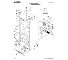 Maytag MFI2665XEM6 cabinet parts diagram