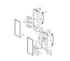 Maytag MFI2665XEM6 refrigerator door parts diagram