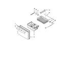 Maytag MFI2665XEM6 freezer door parts diagram