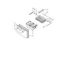 Maytag MFI2670XEW6 freezer door parts diagram