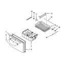 Freezer door parts