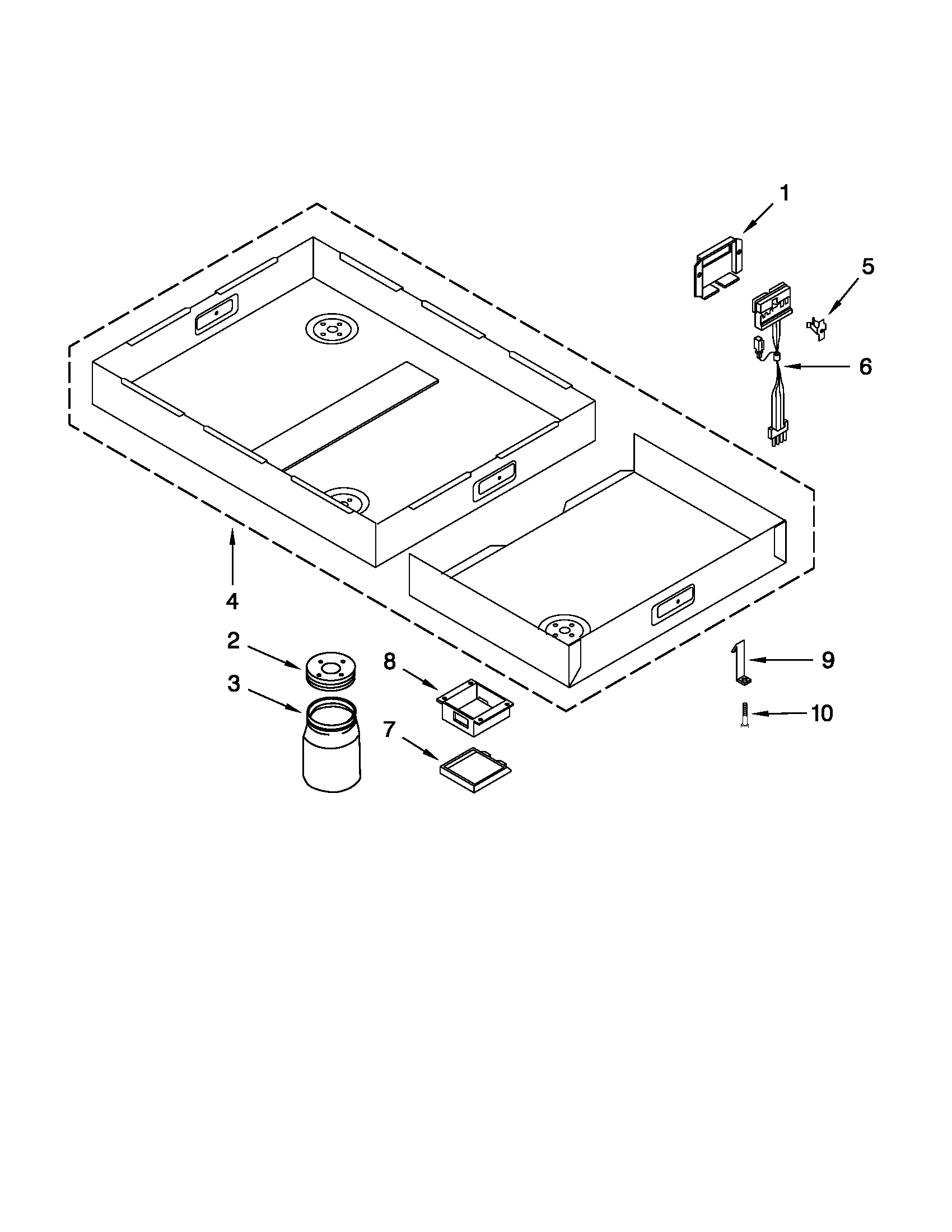 BURNER BOX ASSEMBLY