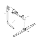 Upper wash and rinse parts