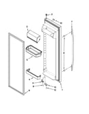 Refrigerator door parts