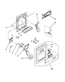 Dispenser front parts