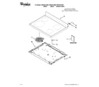 Whirlpool WFE324LWQ0 cooktop parts diagram