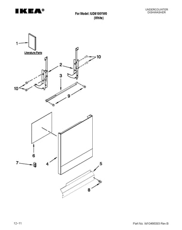 Door and panel parts