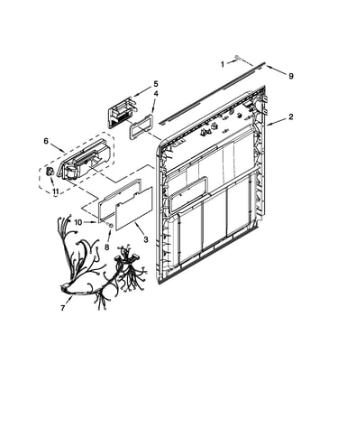 Inner door parts