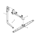 Upper wash and rinse parts