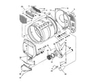 Whirlpool CGM2761TQ3 bulkhead parts diagram