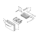 Freezer door parts