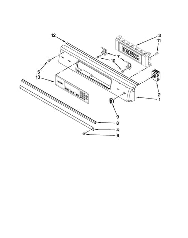 Control panel parts