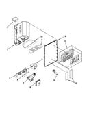 Dispenser front parts